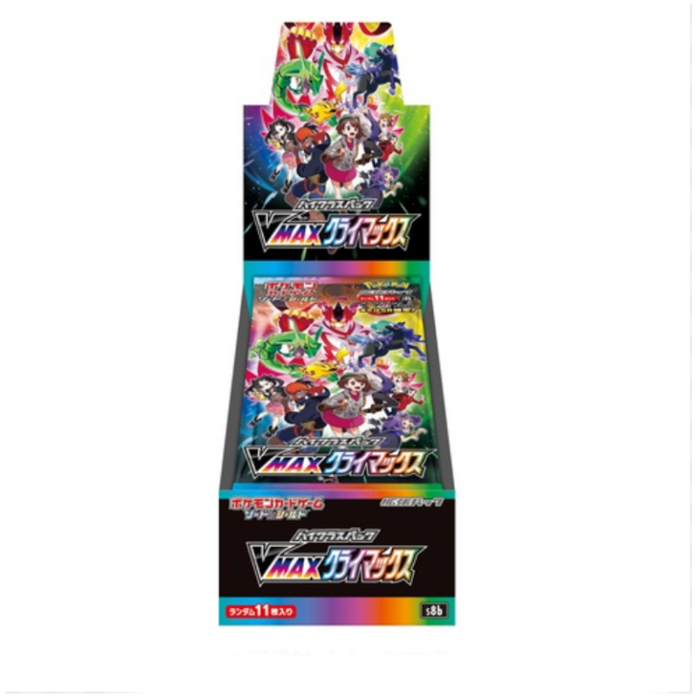 Pokemon Vmax Climax Booster Box Edge Collectables