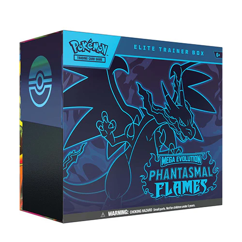 Pokemon TCG - Mega Evolution  Phantasmal Flames Elite Trainer Box (ETB)
