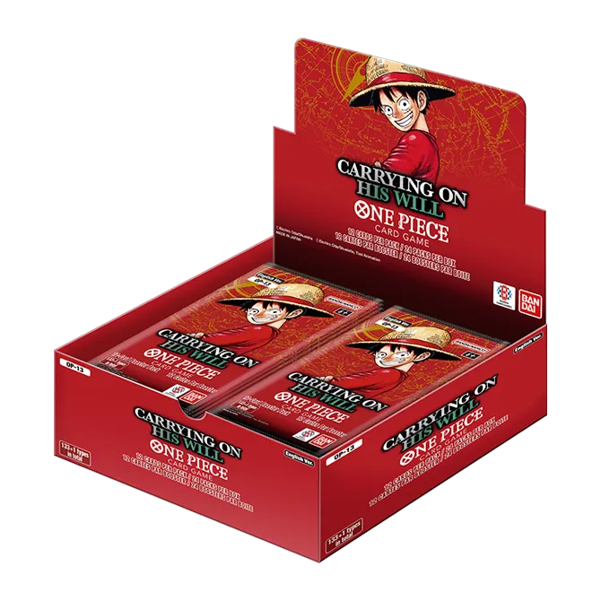 One Piece Card Game - Carrying On His Will OP-13 Booster Box