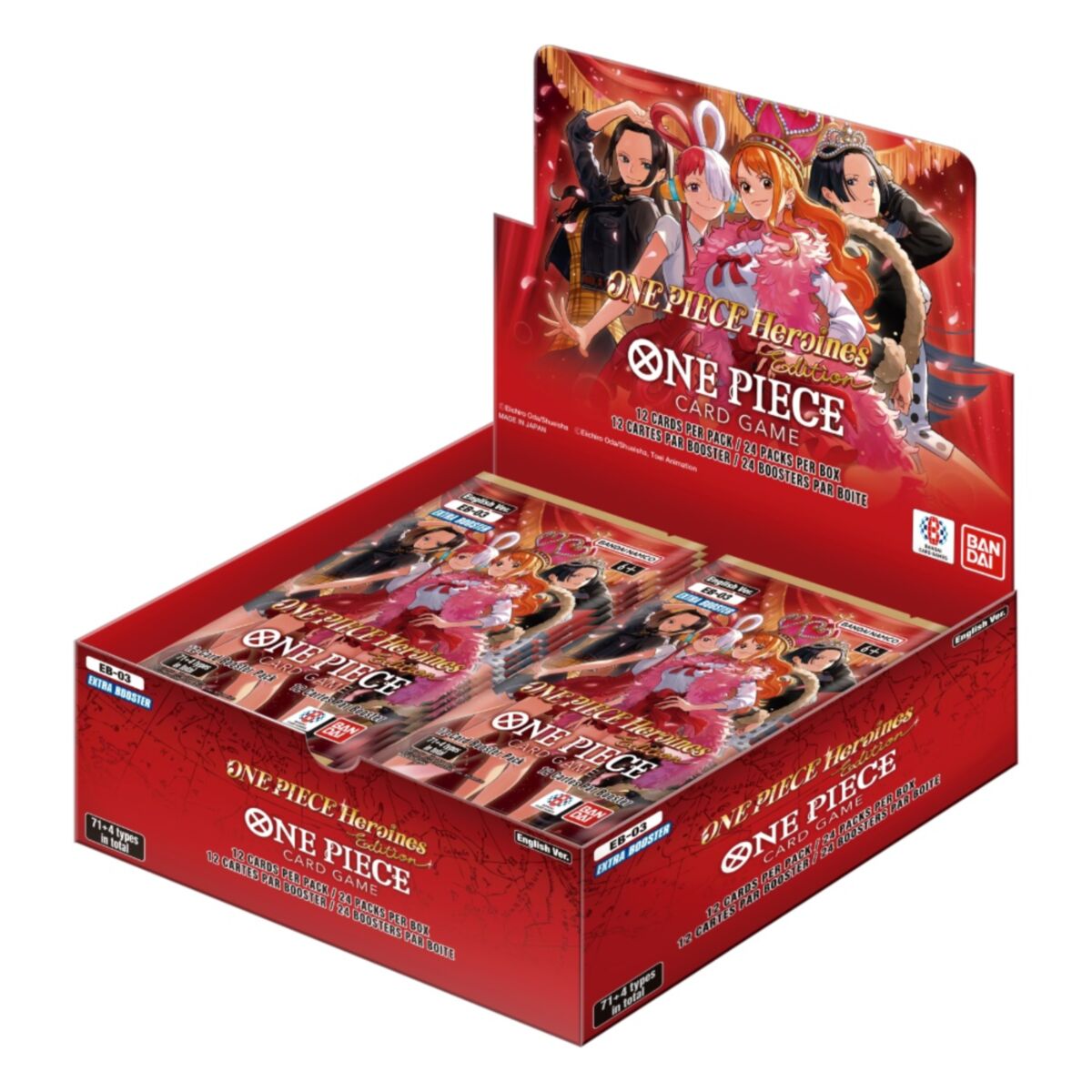 One Piece Card Game - Extra Booster Box Heroines Edition EB-03