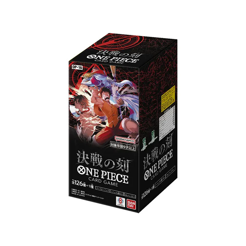 One Piece Card Game - OP-16 The Time Of Battle Booster Box [JPN]